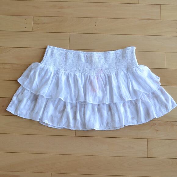 NWT Lilly Pulitzer White Mini Skirt Size XL - Picture 4 of 4